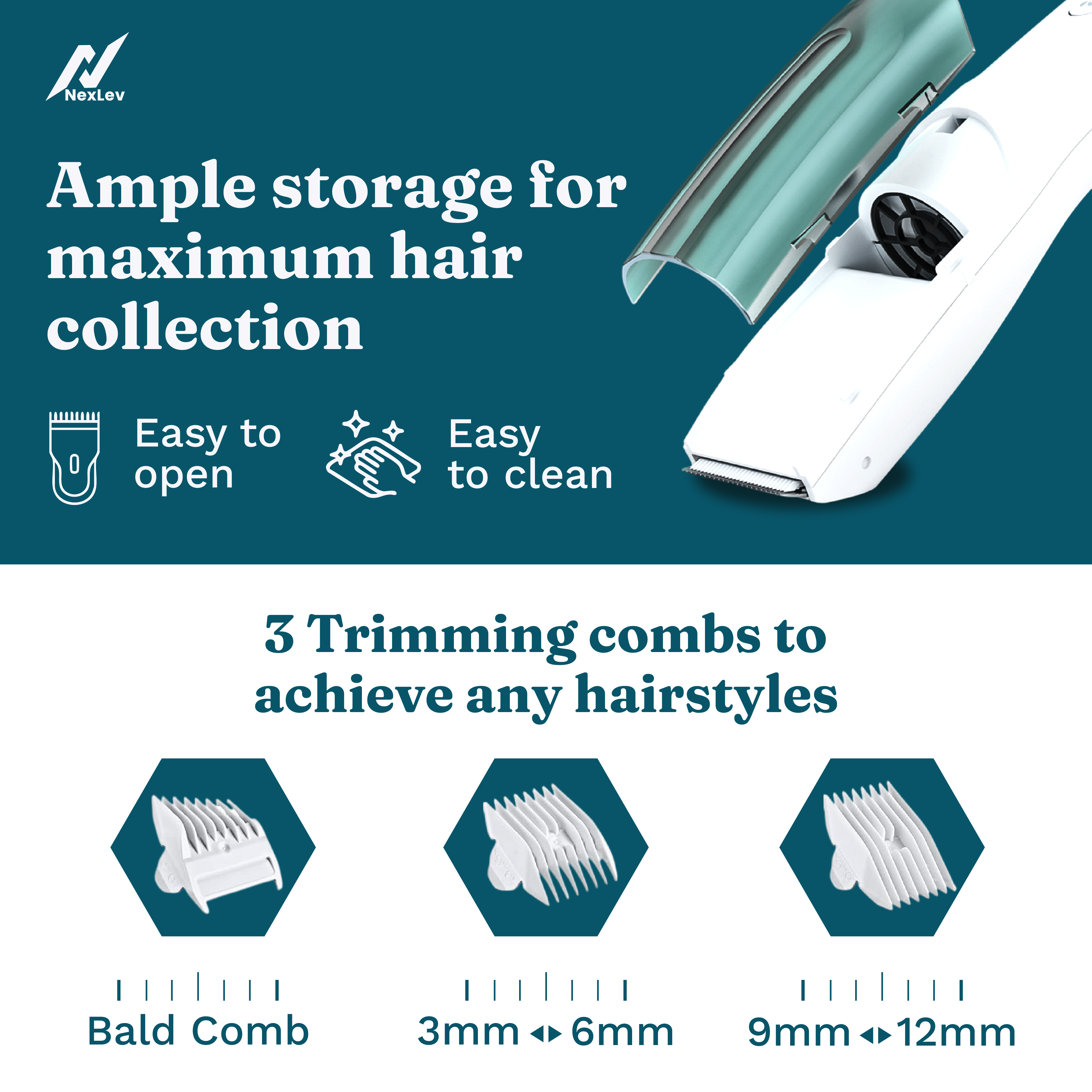 NexLev Body & Intimate Trimmer for Men | TM-05