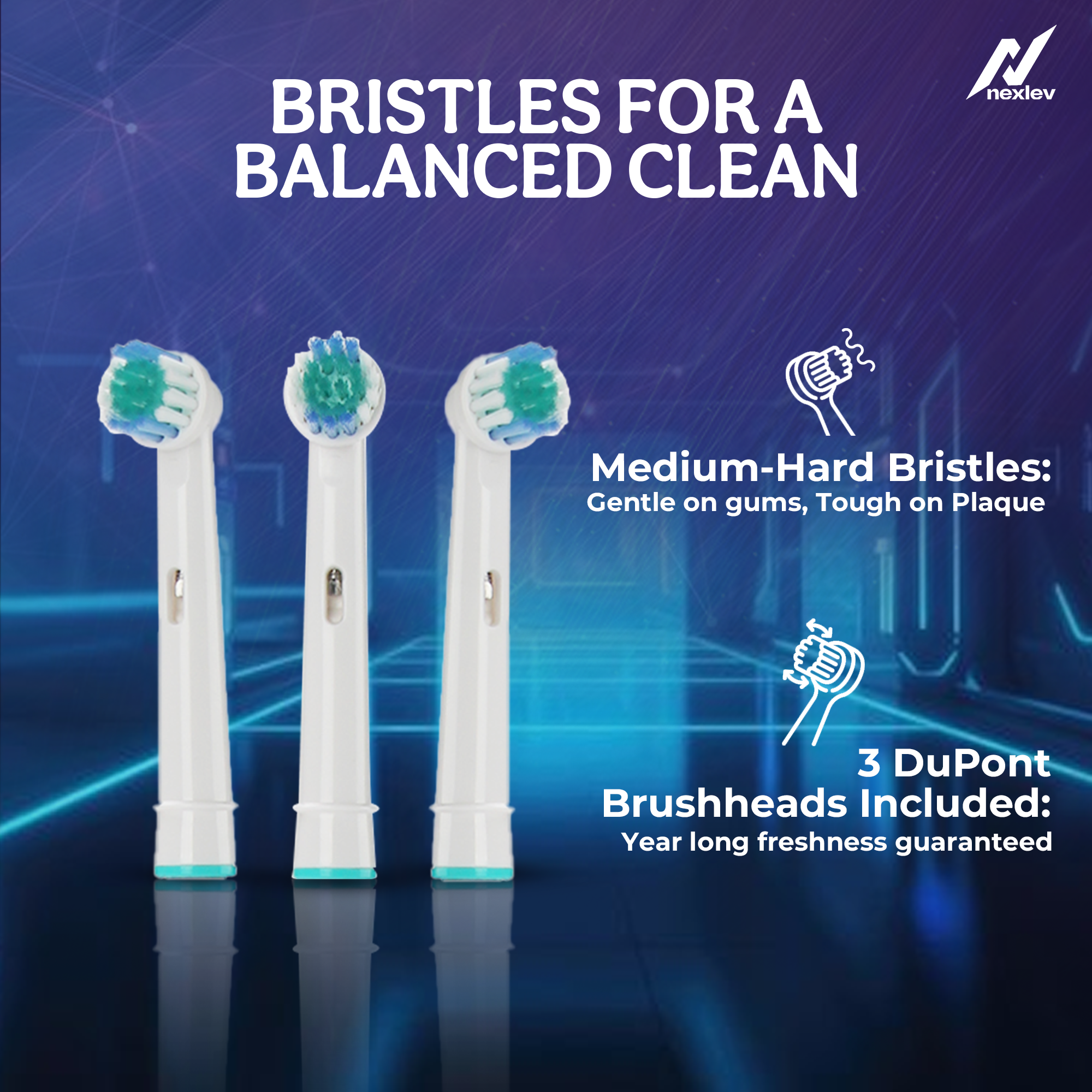 Nexlev Oscillating Electric Toothbrush | (ETR-06)