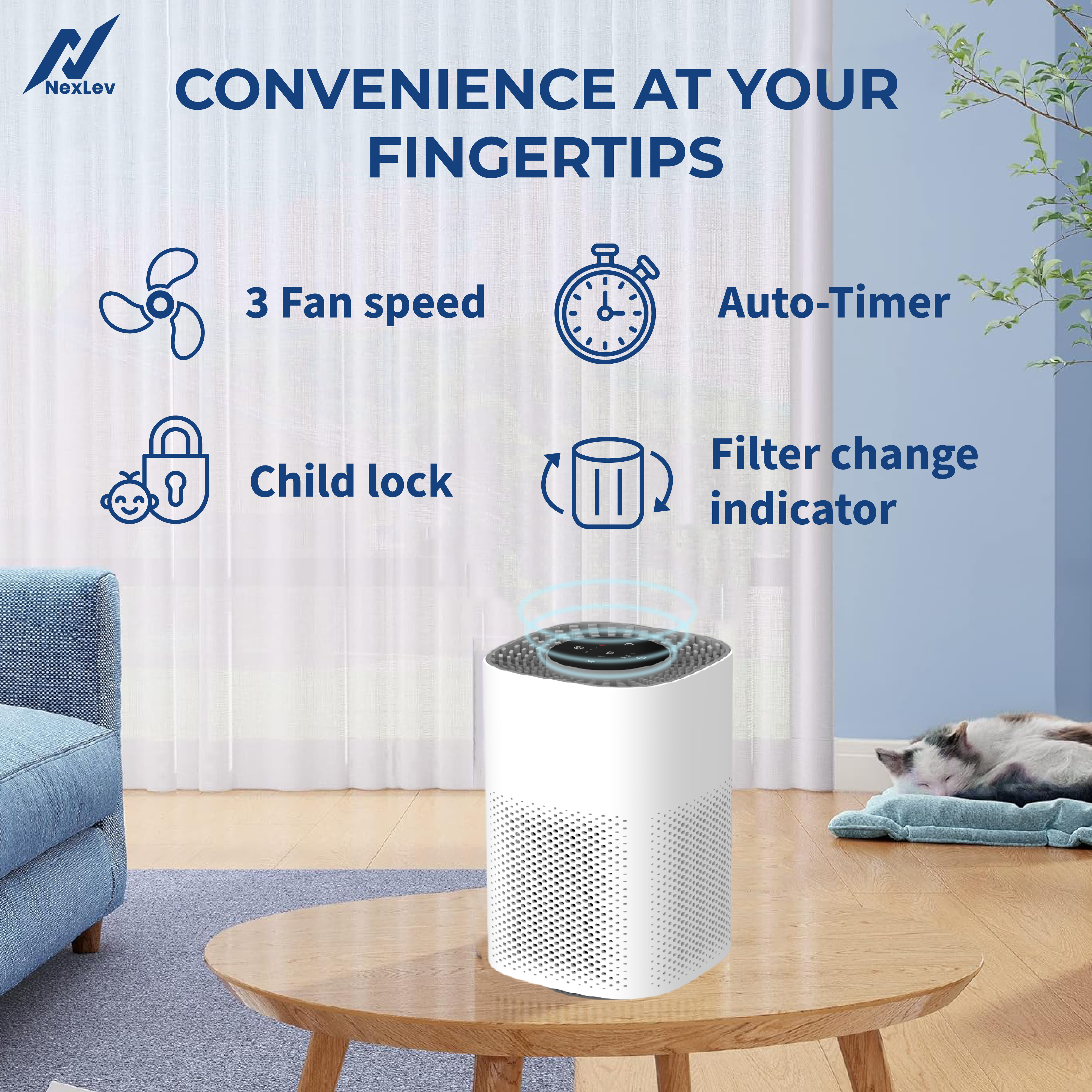 NexLev Air Purifier AP-03