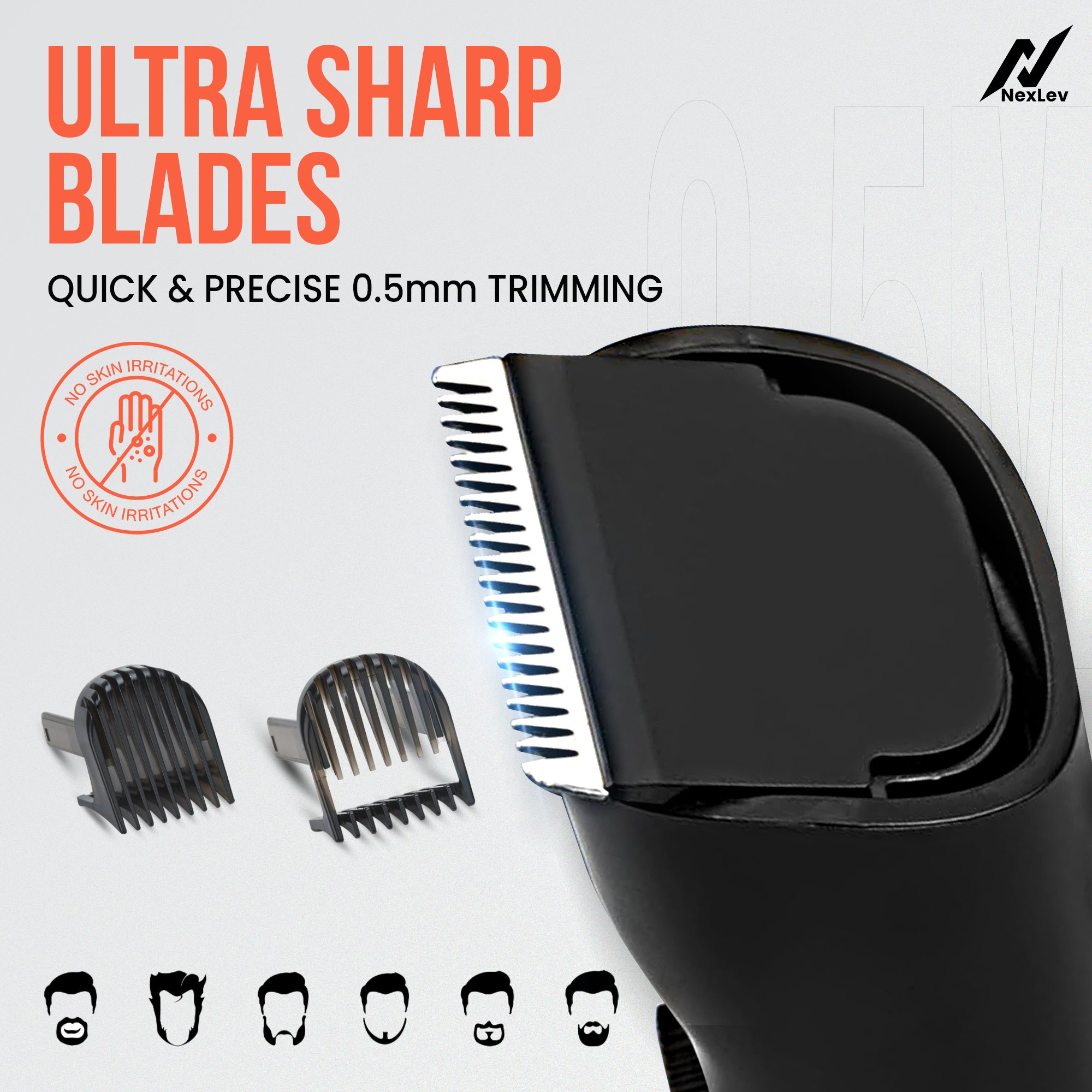 NexLev Beard Trimmer | TM-01 (CN)