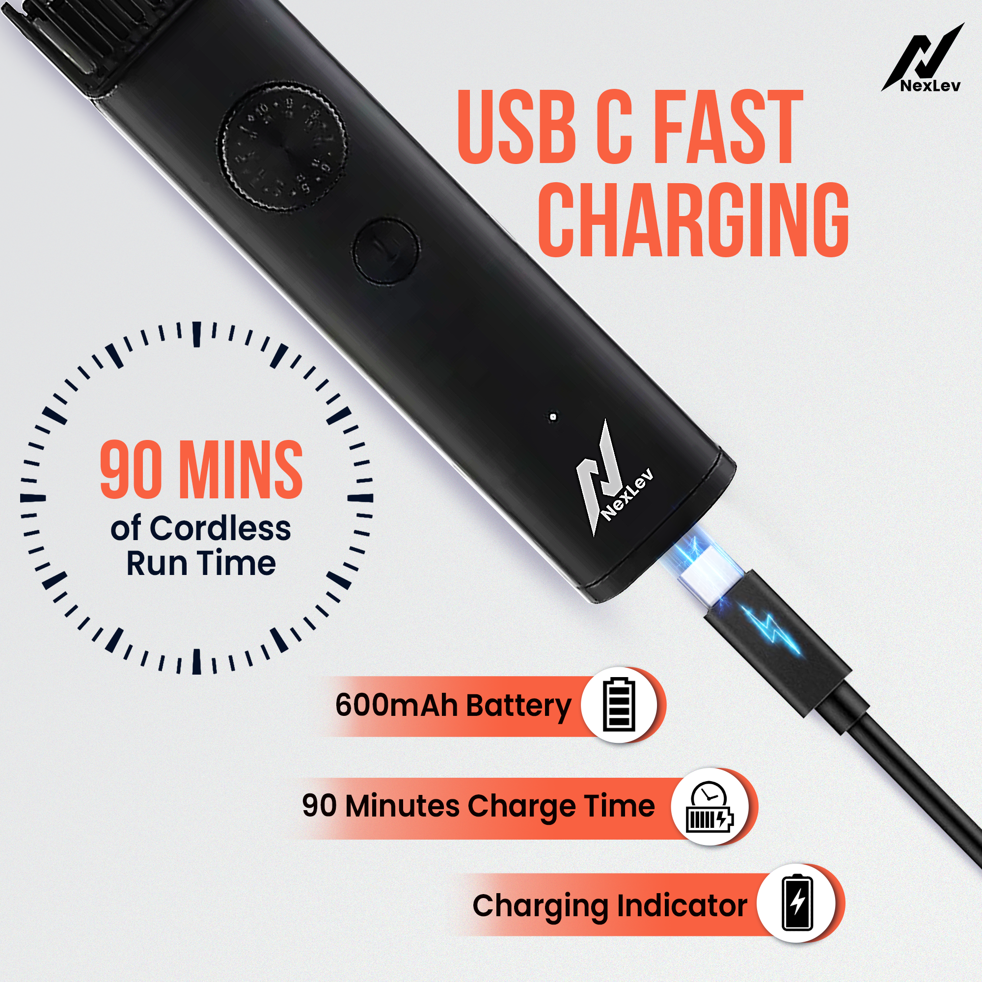 NexLev Beard Trimmer | TM-01 (CN)