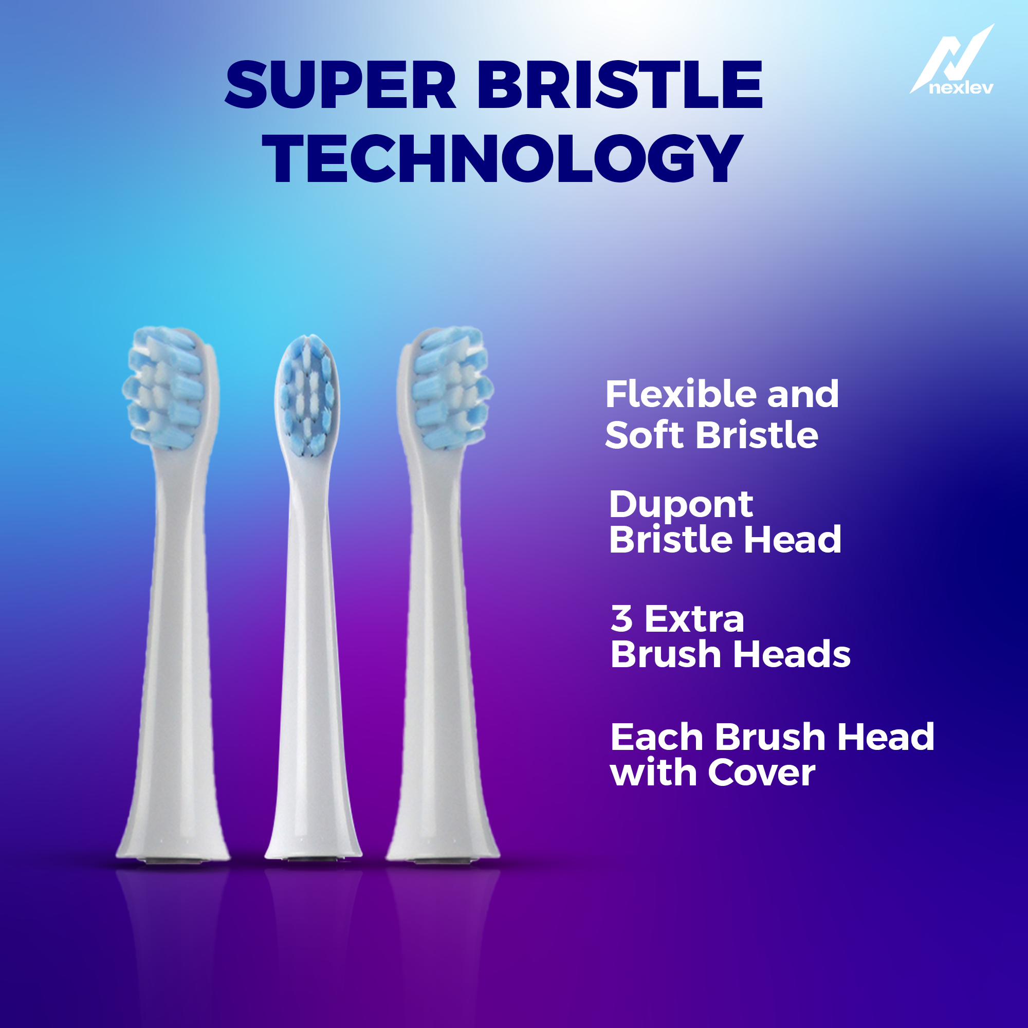 Electric Toothbrush - Sparkle Pro - white | ETC-04