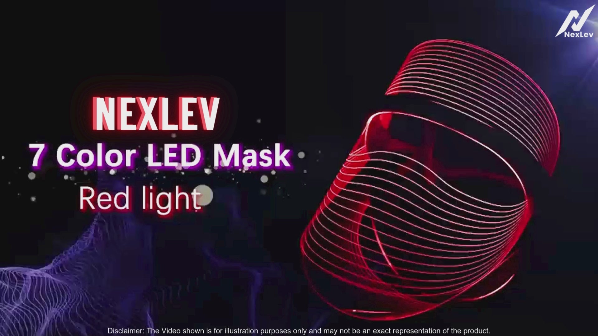 Nexlev LED Face Therapy Mask LE-07